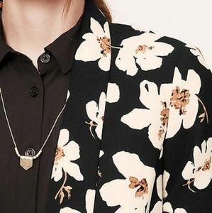 LOFT Floral Blazer
